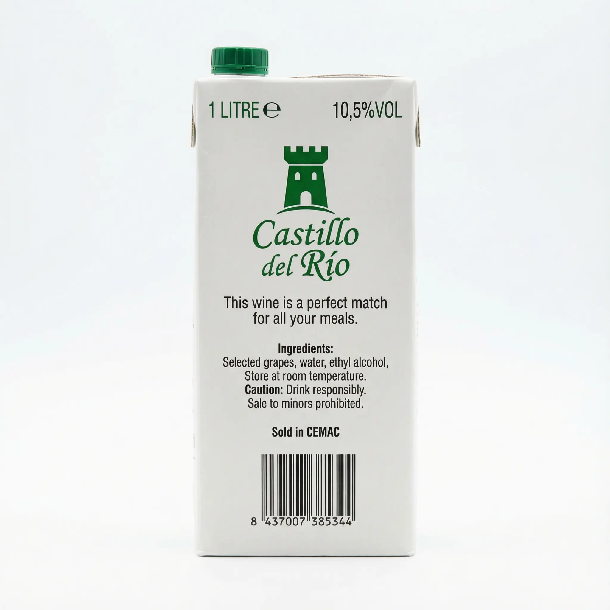 informations sur vin blanc moelleux Castillo del Rio